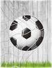 YISUMEI Soccer Print Fleece Blanket 125x150cm Soft Flannel Throw Warm Cozy Bed Cover for Kids Adults Microfiber