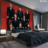 ATEEZ Poster Wall tapestry, aesthetic printed fabric blanket, suitable for bedroom, living room, and home decor.