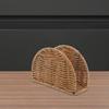 Creative Vertical Napkin Dispenser Rustic Style Tissue Storage Rack  Home Decoration