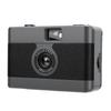 35mm Film Camera Vintage Style Reusable Camera Built In Flash for Travel Photography Black