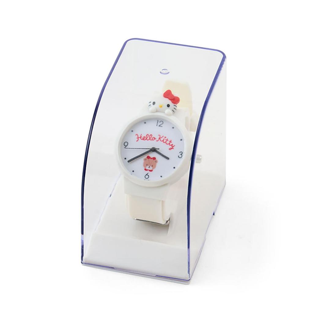 Sanrio Wristwatch with Hello LCD Screen Back Cover ABS 639010 (SANRIO) Mascot, Kitty, Protector PVC, Protector PET, Case PS,