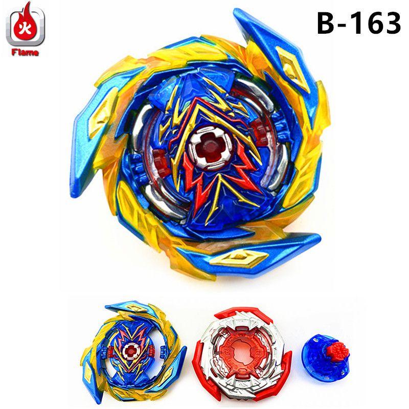 B-163 Beyblade Burst Superking Booster Brave Valkyrie Ev' 2a Design Vibrant Albastru Auriu Pentru Bătălii Captivante