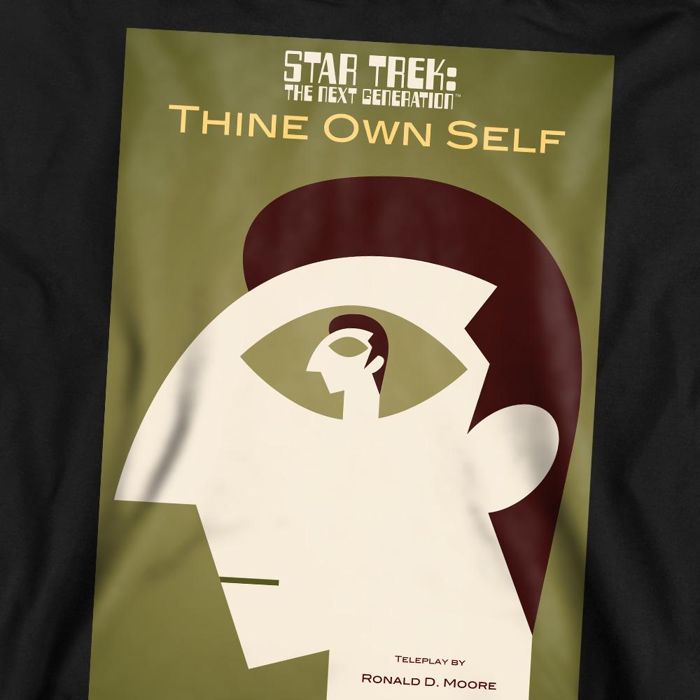 STAR TREK Unisex-Sweatshirt für Erwachsene „The Next Generation“, Staffel 7, Folge 16