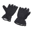 Winter Warm Snowboarding Gloves Thickened Padded Black Color 5 Fingers Cold Weather Gloves