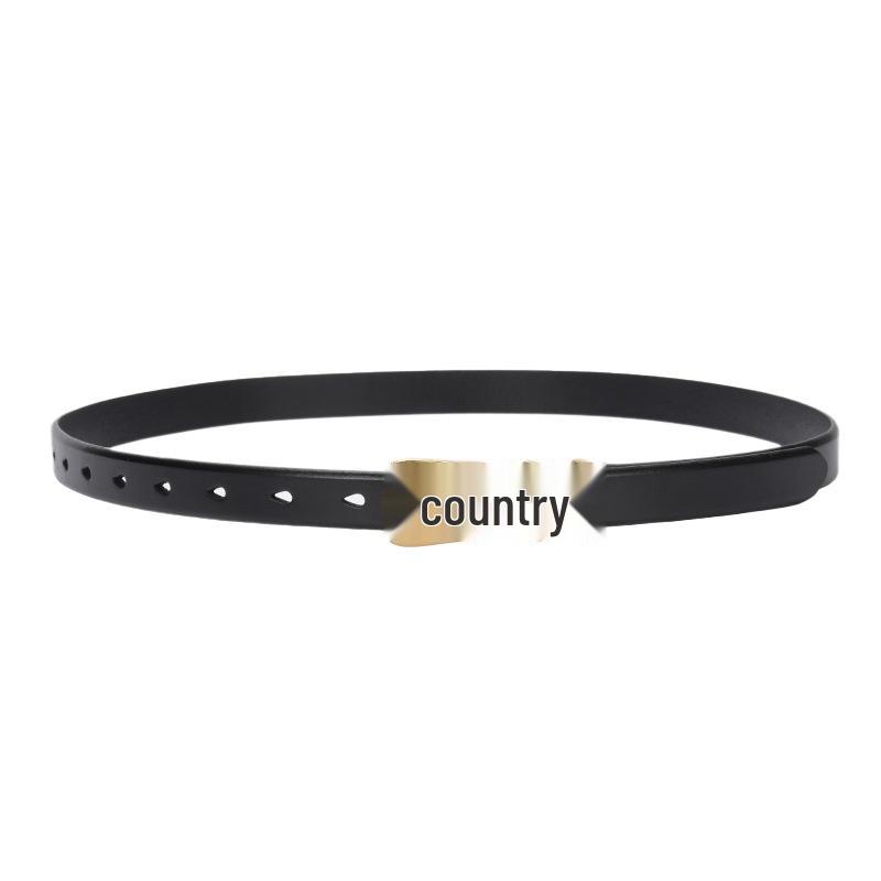 Women's Versatile Retro Cowhide Leather Belt