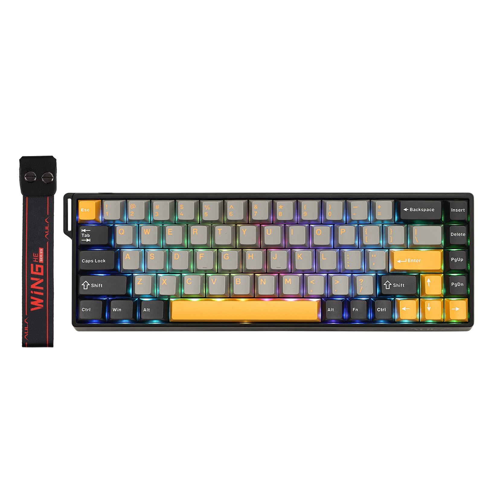 

EPOMAKER AULA WIN68 MAX HE Magnetic Keyboard with Adjustable Actuation Latency Hall Effect Compact Wired 8000Hz Polling Compatible Point, Ultra-Low