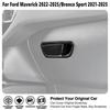 For Ford Maverick 22-25 Carbon Co-Pilot Organizer Storage Box Handle Trim Covers