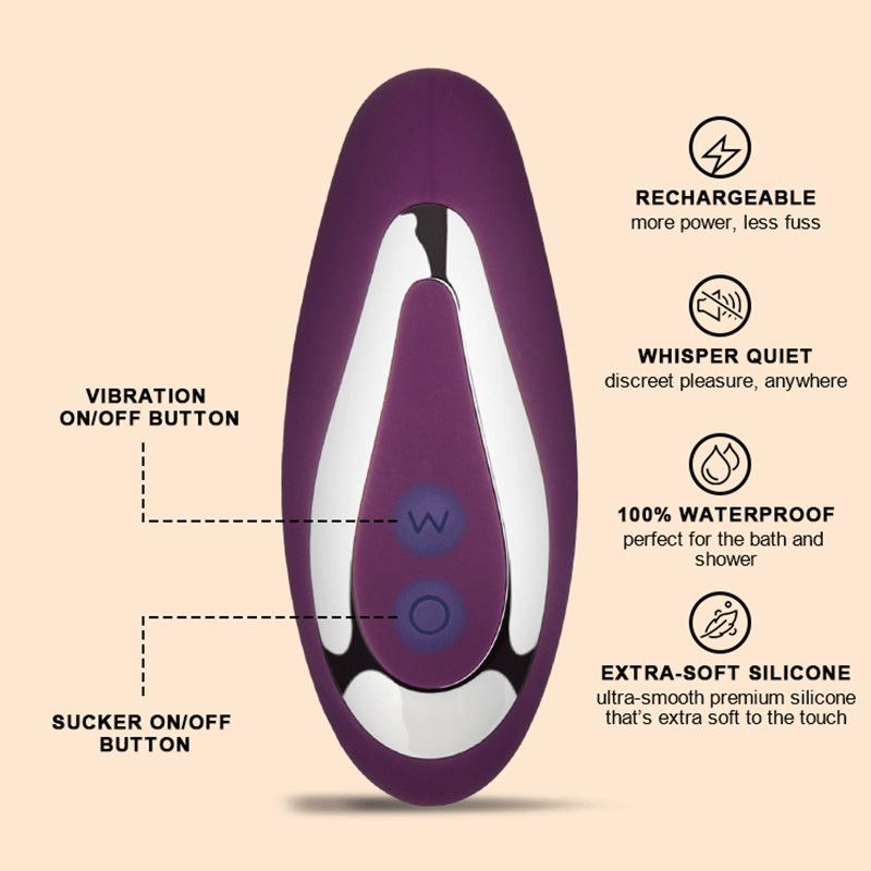 2 In 1 Sucking Dildo Vibrator 10 Speed Vibrating Sucker Oral Sex Suction Nipple Clitoris Stimulator Erotic Sex Toy for Women 18+