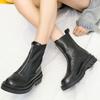 Fashionable New Round Toe Thick Soled Non Slip Casual Riding Boots/Winter Comfortable/Elegant Plus Size Work Boots For Women
