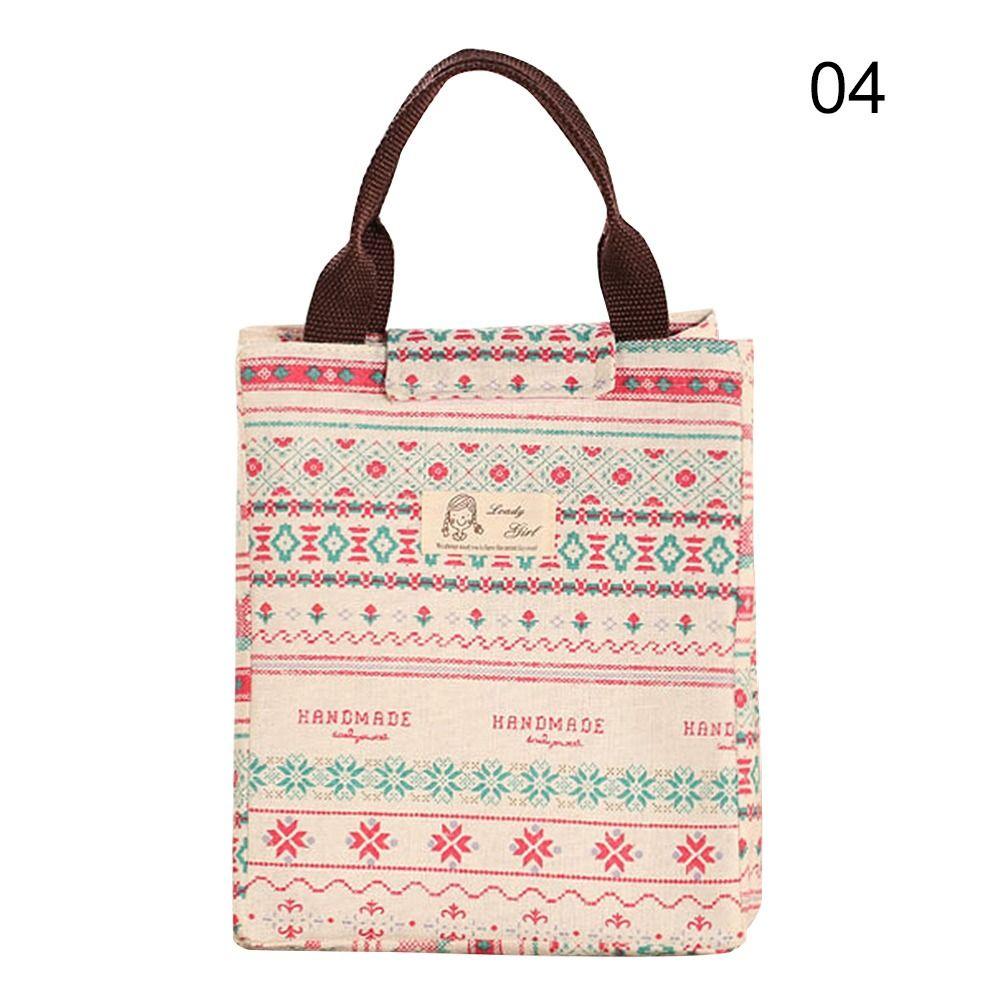 Portable Storage Bag Kid Student Picnic Insulated Thermal Bag Lunch Box Breakfast Organizer Cooler Lunch Bag