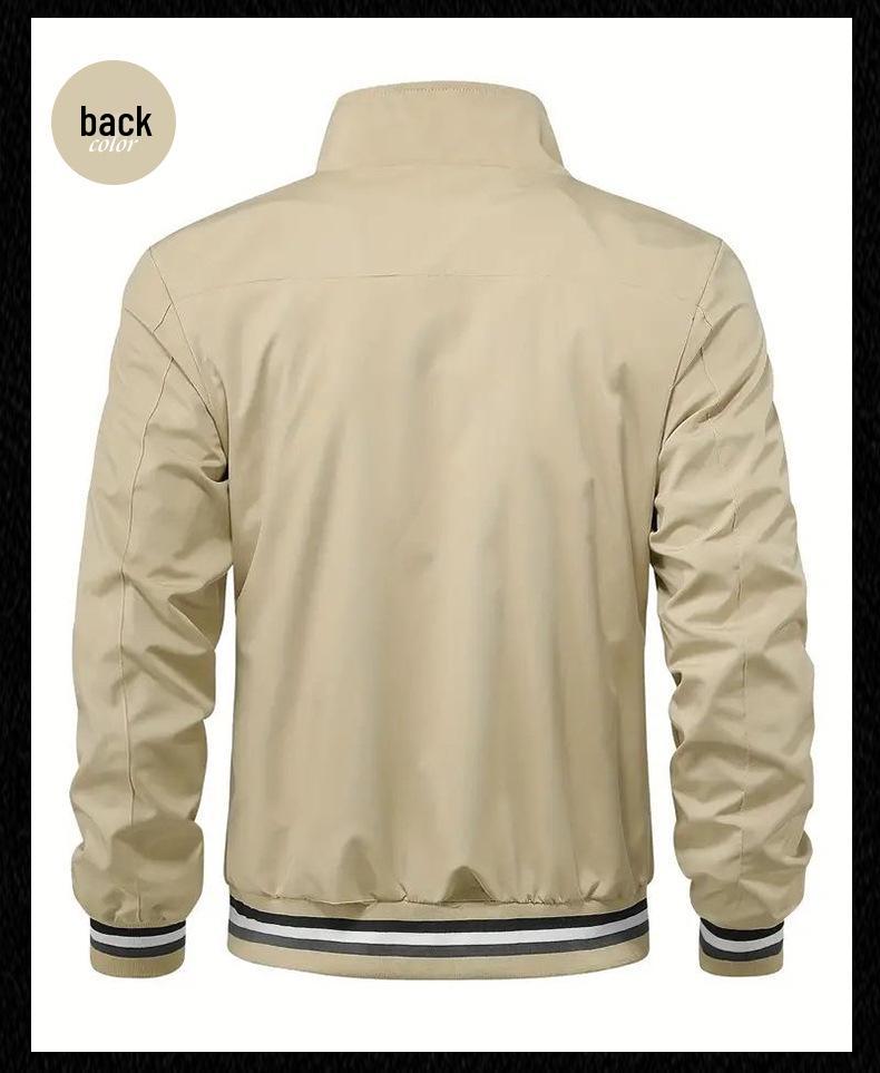 Men's Spring and Autumn Sports Jacket - New Cross-border Casual Design