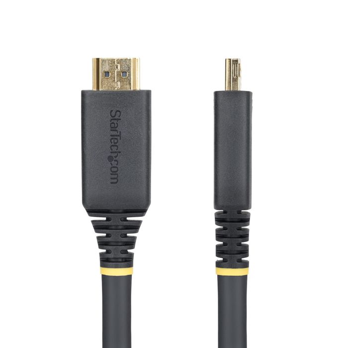 Câble HDMI - STARTECH - 10.6m - Actif - Connecteurs anti-déconnexion - Noir