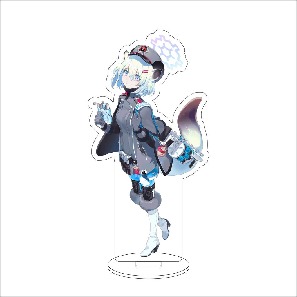 16CM Anime Blue Archive The Animation  Cosplay Acrylic Stand Ornaments Okusora Ayane Sorasaki Hina Figure Stand Halloween Gifts