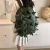 Backpack Ladies 2025 New Korean Version Fashion Personality Large Capacity Backpack Funny Hedgehog Popular School Bag