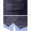 Vestă de toamnă în stil coreean pentru bărbați, culoare solidă, slim fit, haină clasică de stradă, vestă cu un singur piept pentru petrecere