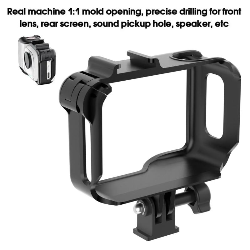 Shockproof Camera Utility Frame Precised Fit Quick Installation Adventure Essential Accessory for 360 GO Ultra