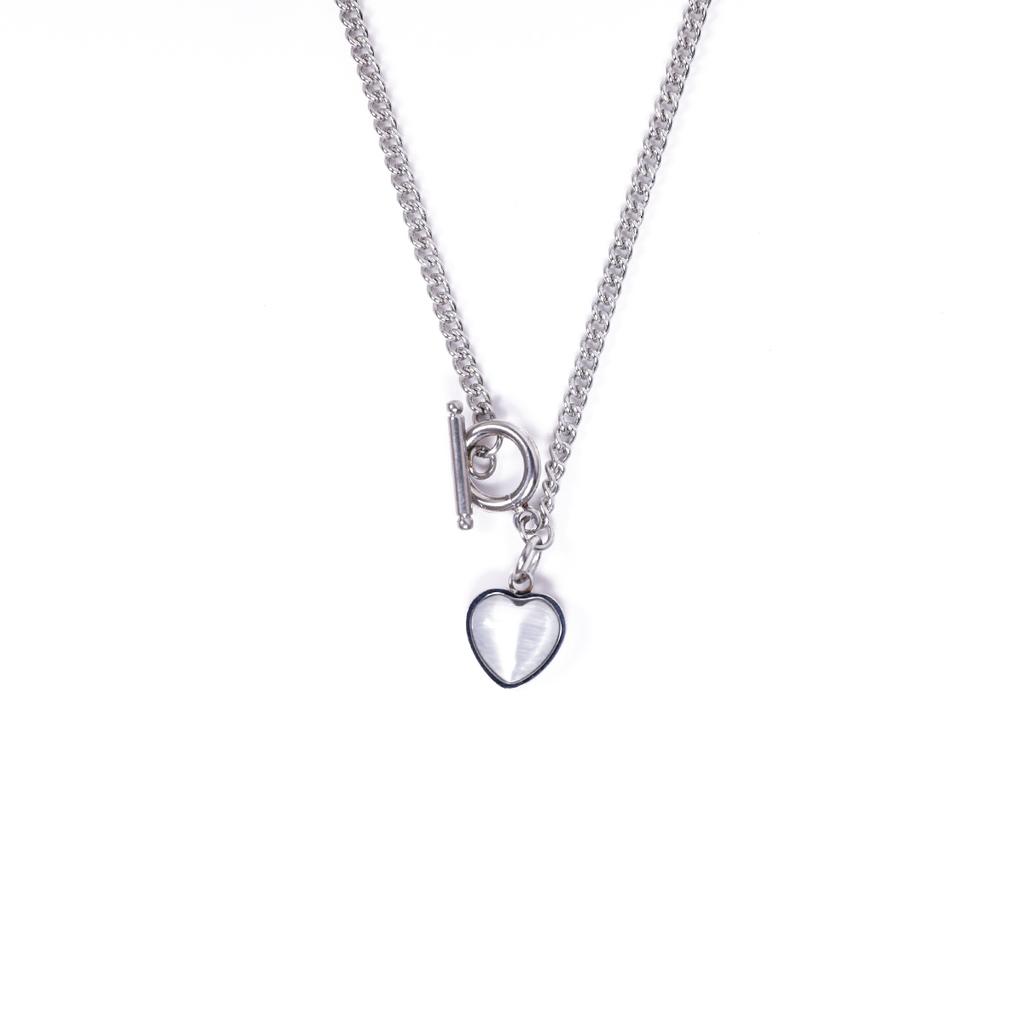 Heipeul Surgical Steel Necklace (Spn-03) 2 Colors