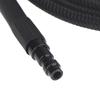 Nylon Braided Inflatable Hose Co2 Gas Passage Air Hose Line 40" Long With Quick Connector 200Psi