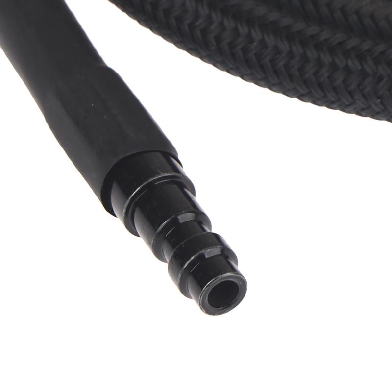 Nylon Braided Inflatable Hose Co2 Gas Passage Air Hose Line 40" Long With Quick Connector 200Psi