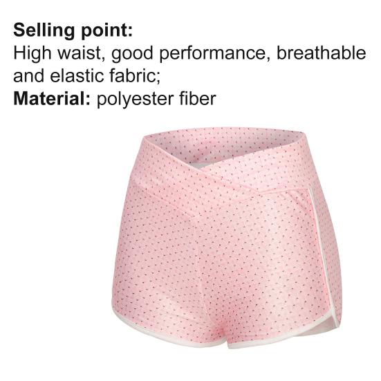 Yoga Shorts Printed Moisture Wicking Soft Women Printed Solid Color Leggings for Fitness