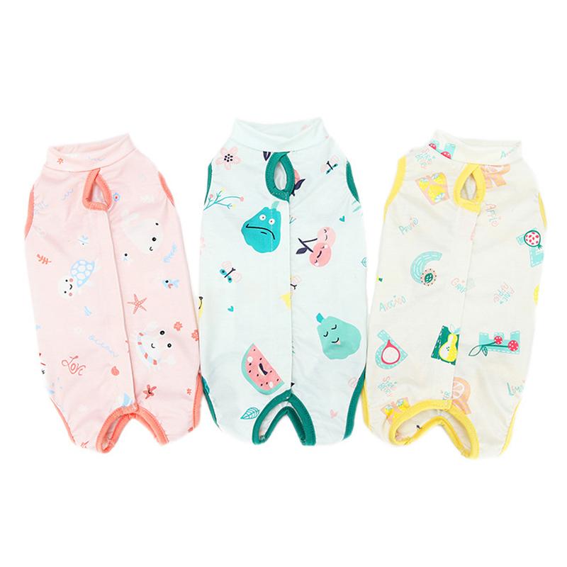 Cat Vest for Small Medium Dogs Kitten Weaning Sterilization Suit Puppy Anti-scratch Body Strap Clothes Pet Care Clothing