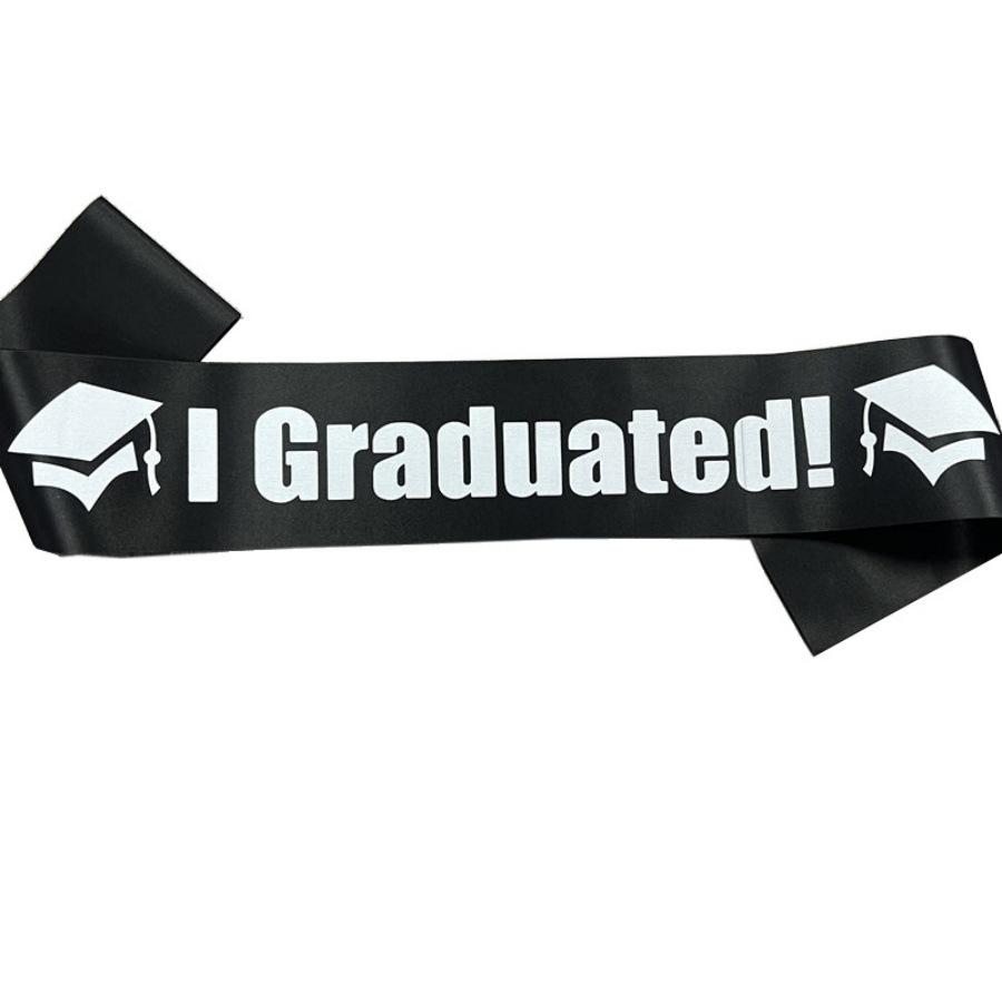 European & American Fashion Graduation Sash with Shoulder Straps