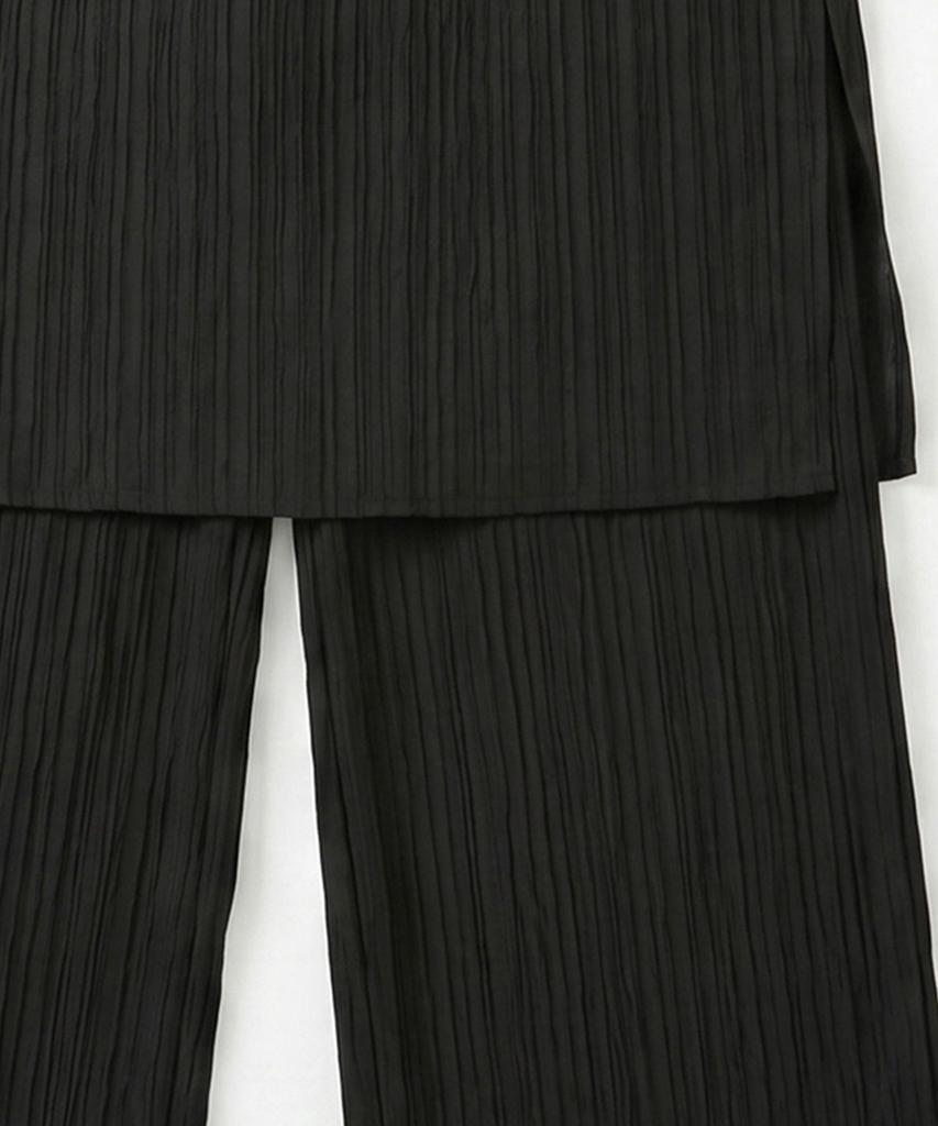 Eilubeu Wrap Wide Pants Aasfpt101A