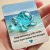 Tiny Tortoises Resin Miniature Pocket Animal Figurine Desk Decoration for Wedding Baby Showers Kid Birthday Party Favors
