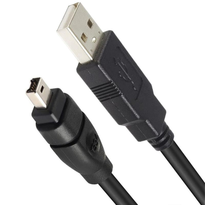 Fast Speed USB 2.0 To IEEE 1394 Converter Cable Male To Male Data Cord 400Mbps for DCR-TRV75E Video Camera Connection