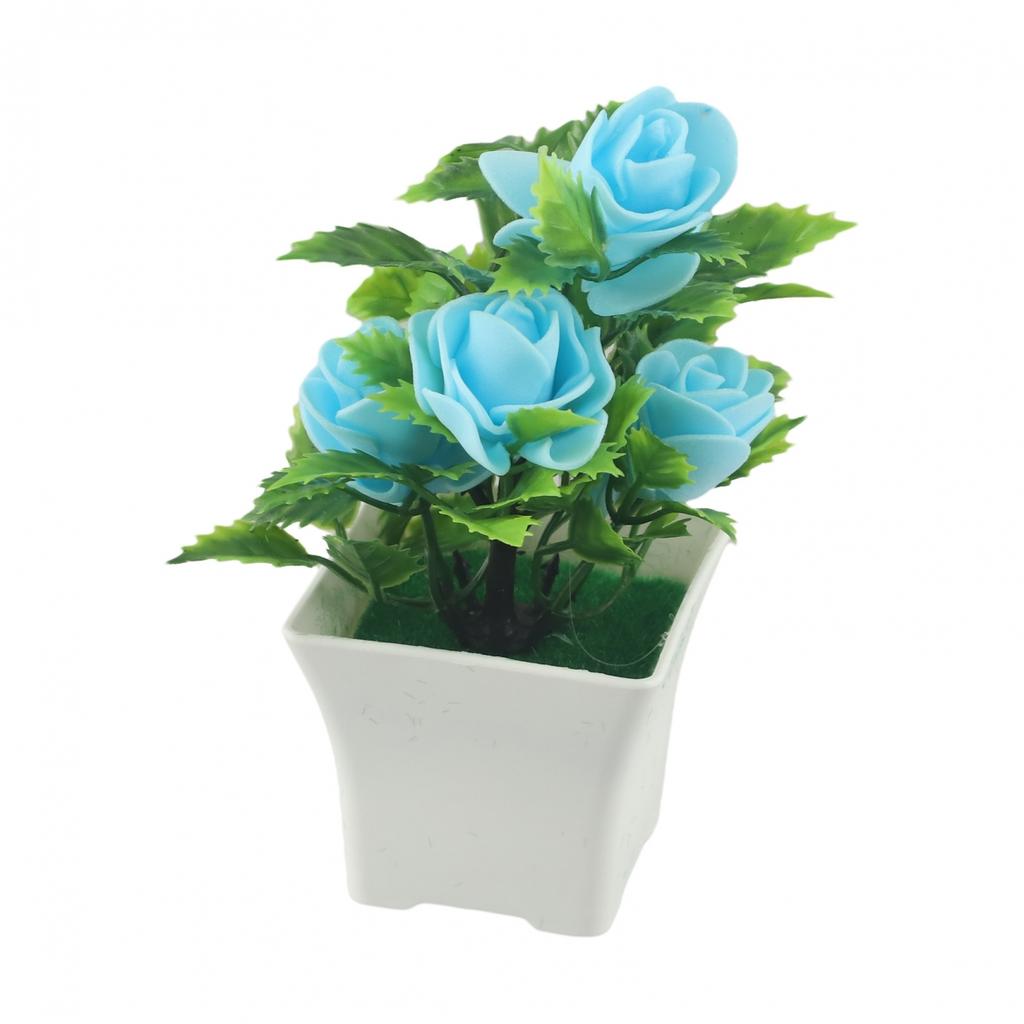Artificial Flowers Home Decoration Potted Plants No Watering Needed