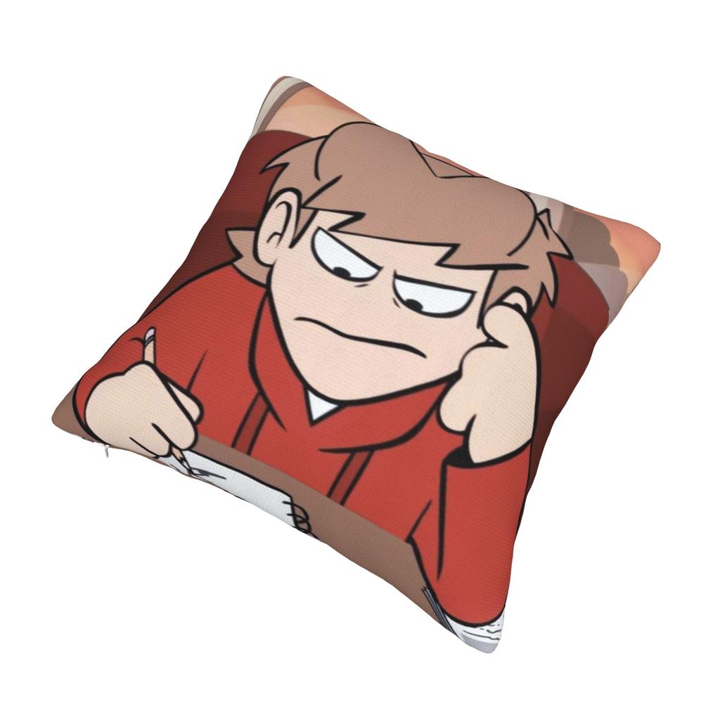 E-Eddsworld T-Tord Pillow Case Graphic Pillow Cover For Sofa Car Home Decor Funny Pillowcases