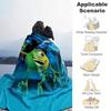 1pc Monsters University Printing Blanket Soft, All Season Throw for Living Room, Bedroom,Personalized Gift with Adorable Cartoon Design