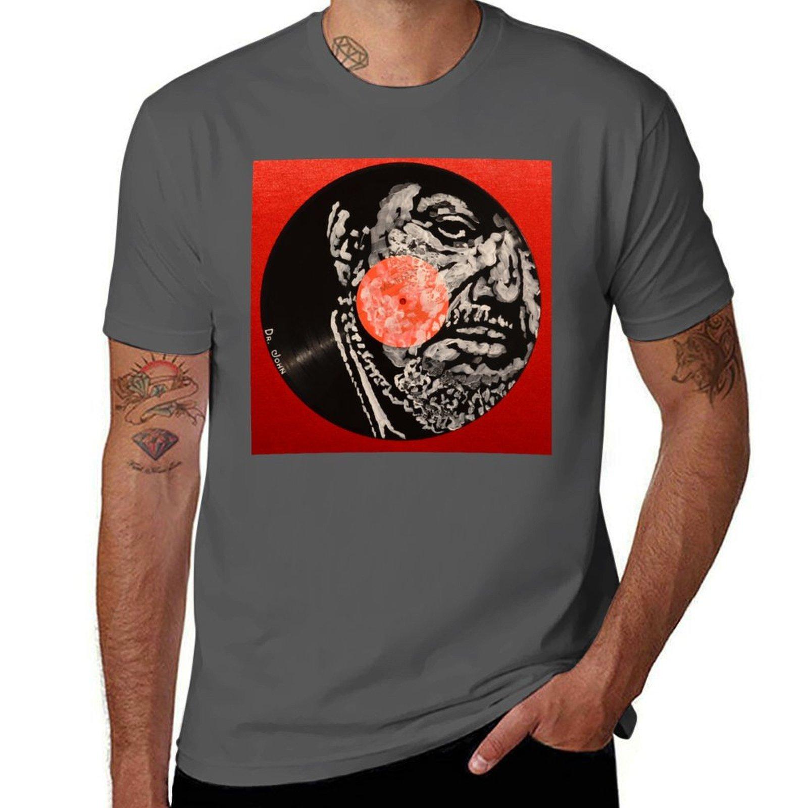 

Dr John TShirt Casual Soft Cotton Short Sleeve Tee 4XL