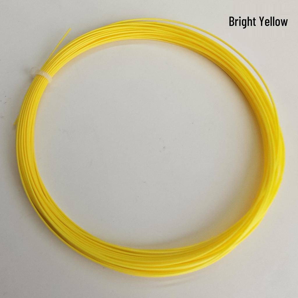 High Elasticity Badminton Racket String, 0.7mm, Durable for Training