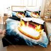 3D Print Hip Hop Smiley Bedding Set Boys Girl Twin Queen King Size Duvet Cover Pillowcase Bed Boys Adult Home Textiles