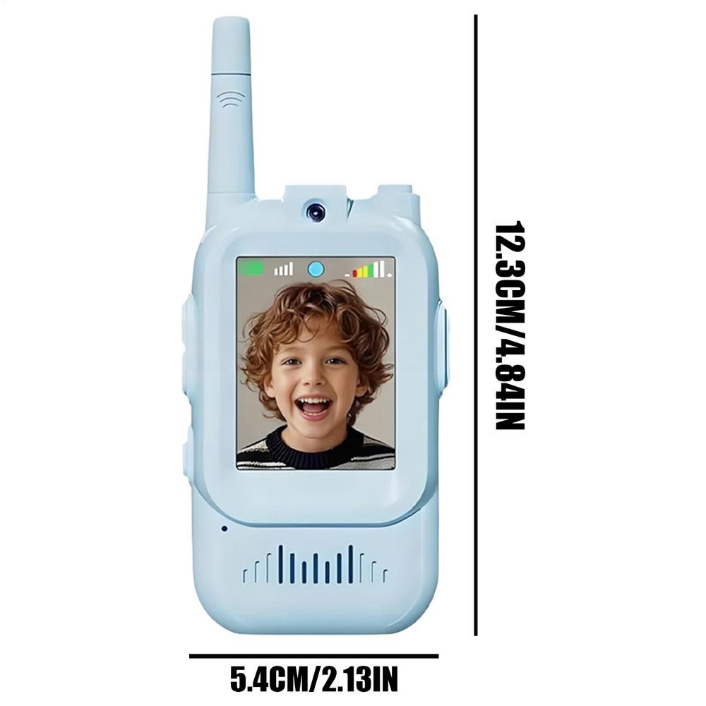 Rechargeable Walkie Talkies for Kids Portable Intercom Outdoor Toy Wireless Children Intercom for Boys Girls Children Outside