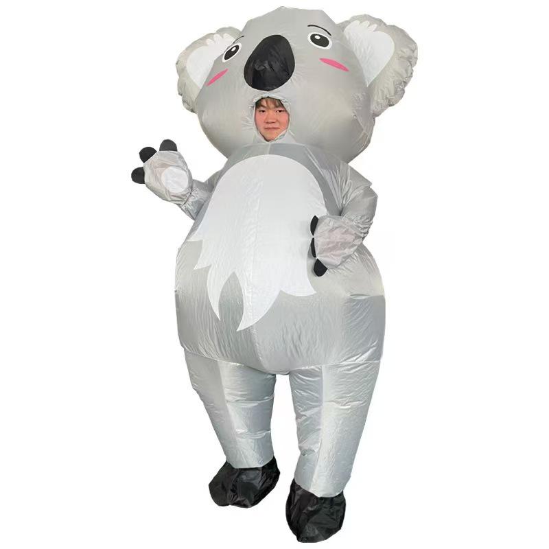 Cartoon Character Parent-Child Inflatable Costume for Holiday Parties