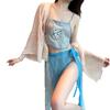 Sex Underwear Sexy Pure Desire Hot Uniform Retro Belly Pocket Antique Embroidery Seduction Nightdress Republic of China Suit