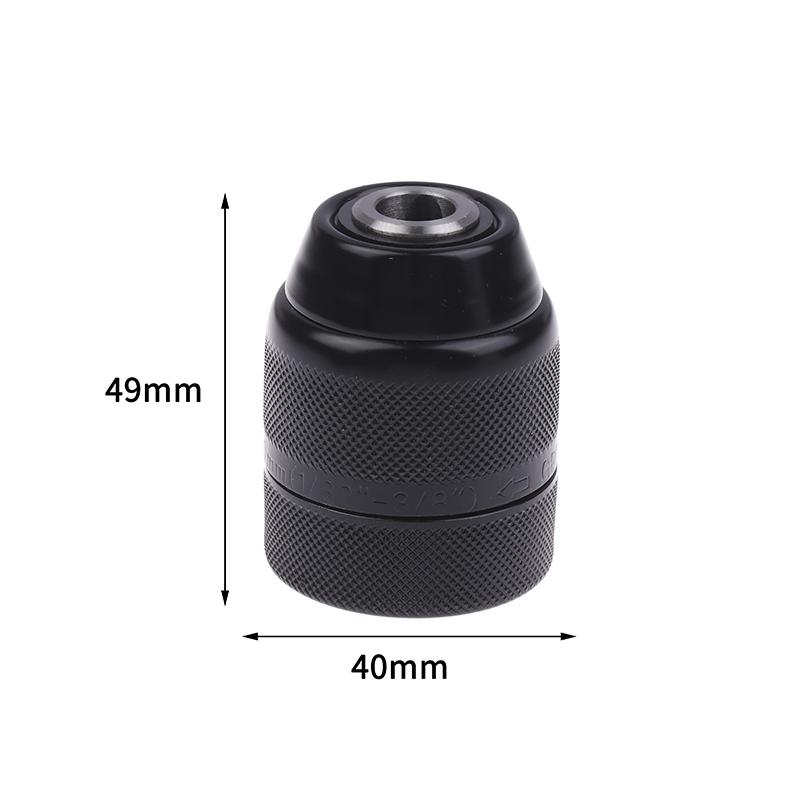 

Бесключевой металлический храповый патрон, самоблокирующийся патрон, 10 мм 13 мм, быстрая смена, для сверл, метчиков, торцевых головок и отверток