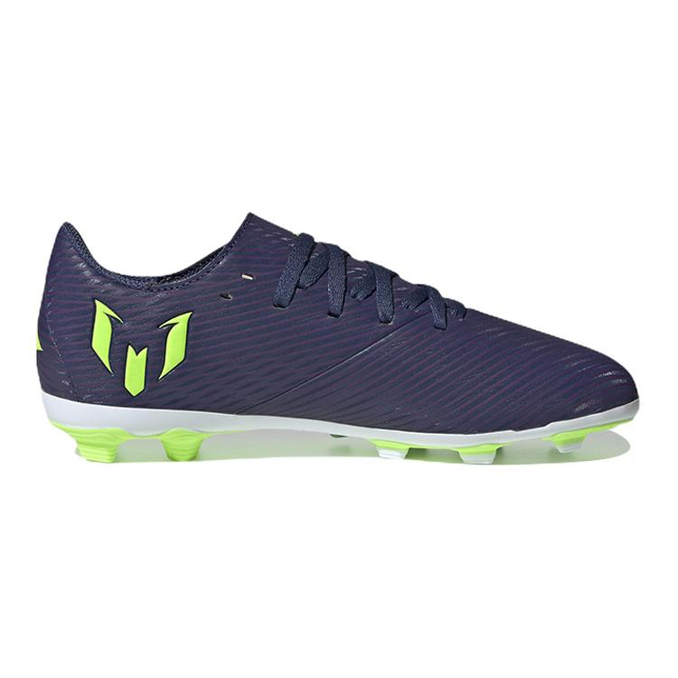 adidas Messi 19.4 Low Top Kids' Soccer Shoes Blue Green Kids' EF1816