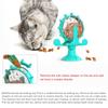 Original Treat Leaking Cat Toy Interactive Rotatable Wheel Toy for Cats Kitten Dogs Pet Products