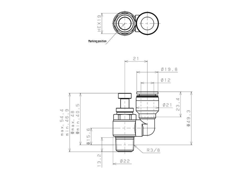 PISCO Speed Control Fitting JSS12 Series In Stock