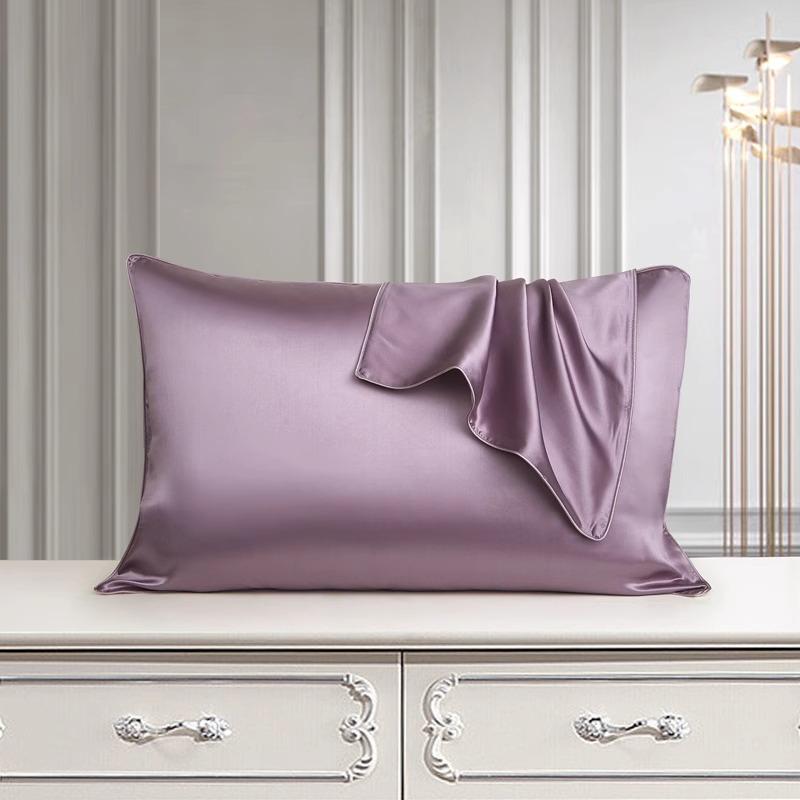 30 Momme Mulberry Silk Pillowcase for Smooth Hair (Double-Sided, Latex Core)