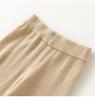 Women's High Waist Wool Knitted Wide-Leg Pants - Autumn/Winter Floor-Length