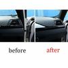 For BMW 3 4 Series GT 13- Real Carbon Fiber Dashboard L&R  Outlet Vent Trim