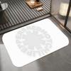 Music R-Red Hot Chili Peppers Floor Mat Diatomite Bath Mat, Quick Dry Absorbent Non-Slip Door Mat