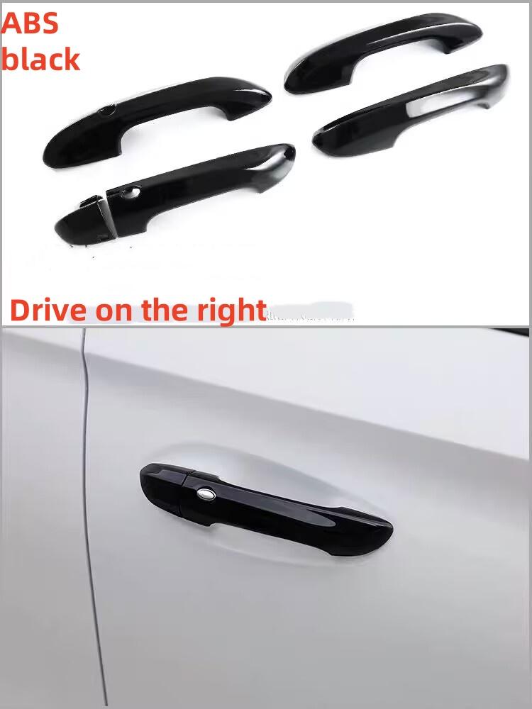 WAK1  LHD/RHD Car Window Control Lift Panel Cover Sticker Carbon Fiber 4pcs for MG4 MG 4 EV Mulan 2023- 2024 Acc.