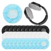 100PCS Non-woven Elastic Headphone Cover Dust Proof Sweat Proof and Breathable Cover for Preventing Ear Infections