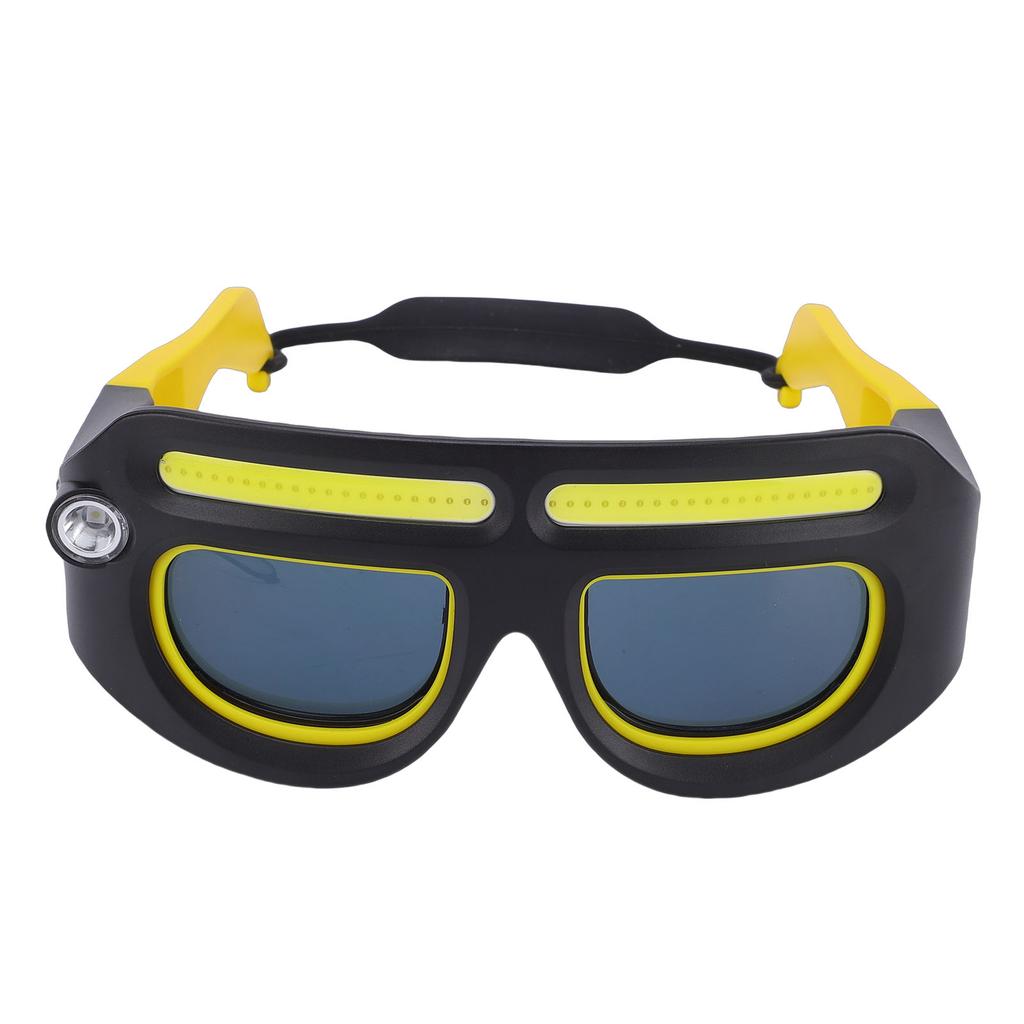 Multifunctional Eyeglass Lamp USB Fast Charging Motion Sensor Headlight Glasses for Outdoor Riding Night Fishing