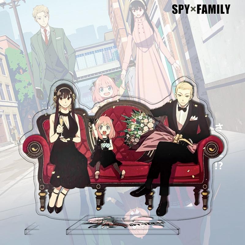 Anime SPY X FAMILY Figur Acryl Stehend Modell Schreibtisch Dekor Geschenk Ornament